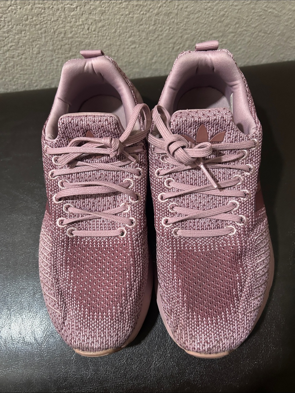 adidas Women's Rose Pink Knit Sneakers